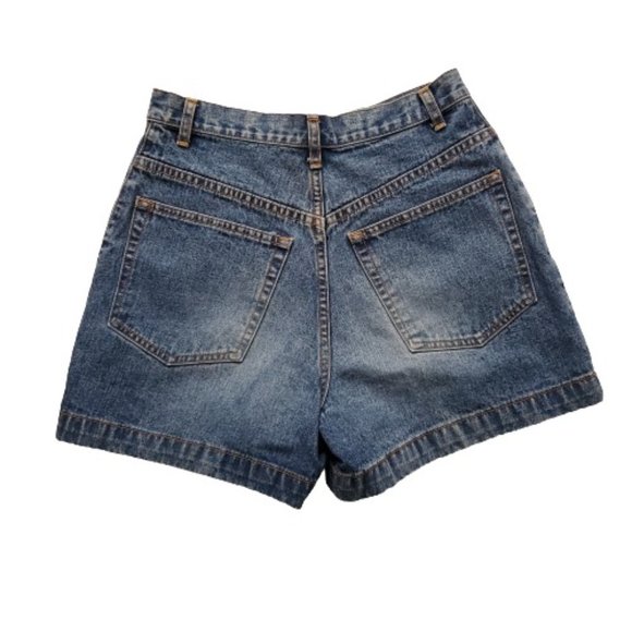 Banana Republic Jeans Women's Mid-Rise Medium Wash Classic Denim Shorts Size 6 - Picture 5 of 13